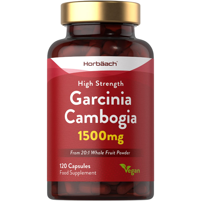 [Australia] - Garcinia Cambogia 1500mg | 120 Vegan Capsules | Whole Fruit Powder | Premium Quality Supplement | No Artificial Preservatives | by Horbaach 