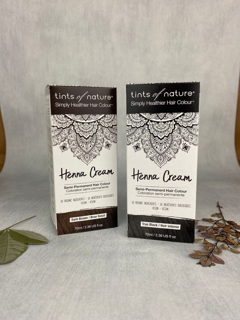 [Australia] - Tints of Nature Henna Cream Hair Colour, Natural and Organic, Semi-Permanent, 1 x 70ml - True Black 70 ml (Pack of 1) 