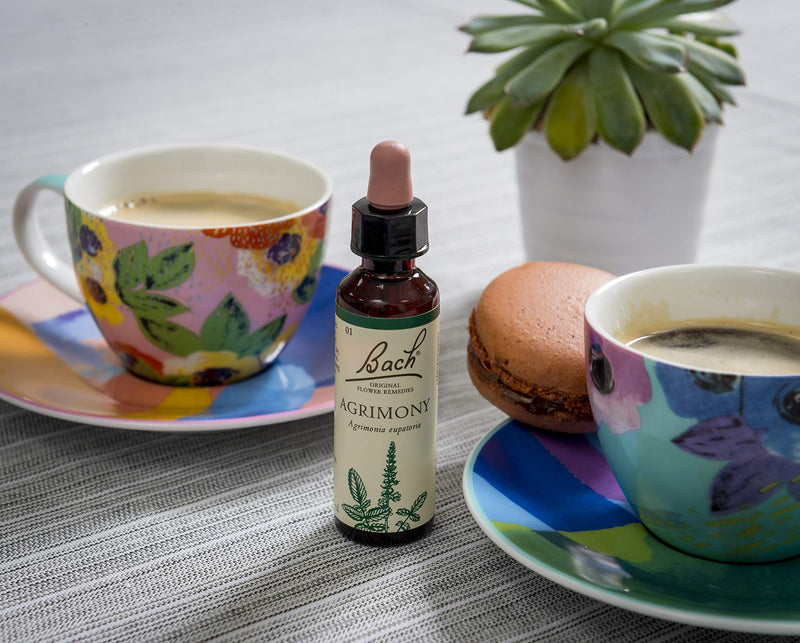 [Australia] - Bach Original Flower Remedy Agrimony, Flower Essences, Vegan formula, Let me be me, An Individual and Personal Approach to Emotional Wellness, Easy to use, 1 Dropper Bottle x 20 ml Argrimony 