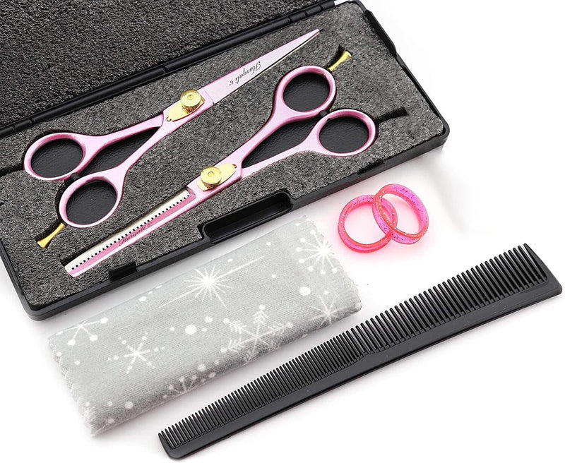 [Australia] - Haryali London Professional 6.0" Hairdressing Barber Scissors Hair Cutting Thinning Texturing Salon Shears With Adjustable Screw Set Comes in a Black Box 