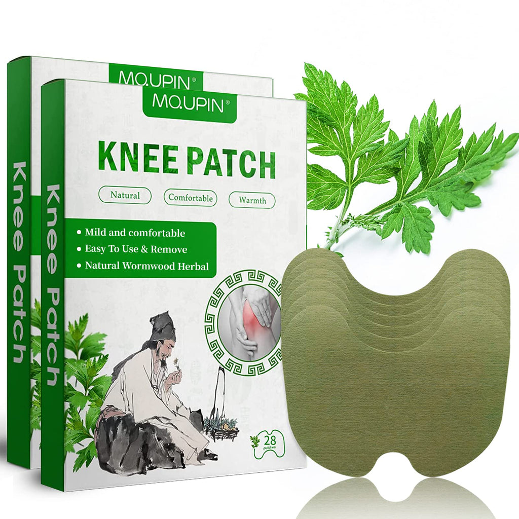 [Australia] - MQUPIN Knee Pain Relief Patch,56 Pcs Pain Relief Patches,Wormwood Pain Relief Patches for Knee, Back, Neck, Shoulder Inflammation and Muscle Soreness 56 PCS 