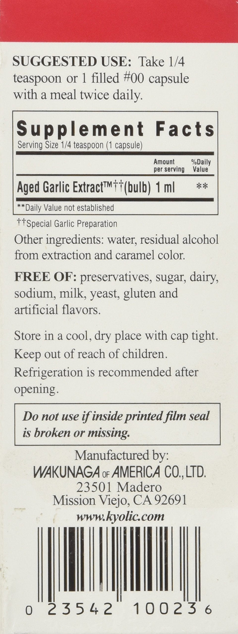 [Australia] - KYOLIC Liquid - Plain - 4 oz - Liquid(includs 2 pack of 2 oz bottle) 