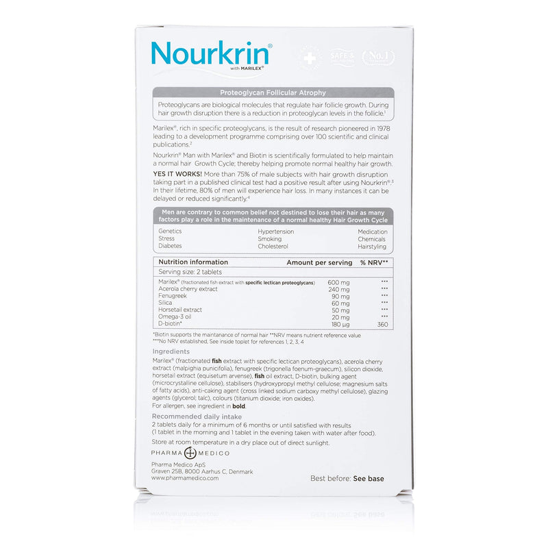 [Australia] - Nourkrin Man 60 Tablets (1 Month Supply) 