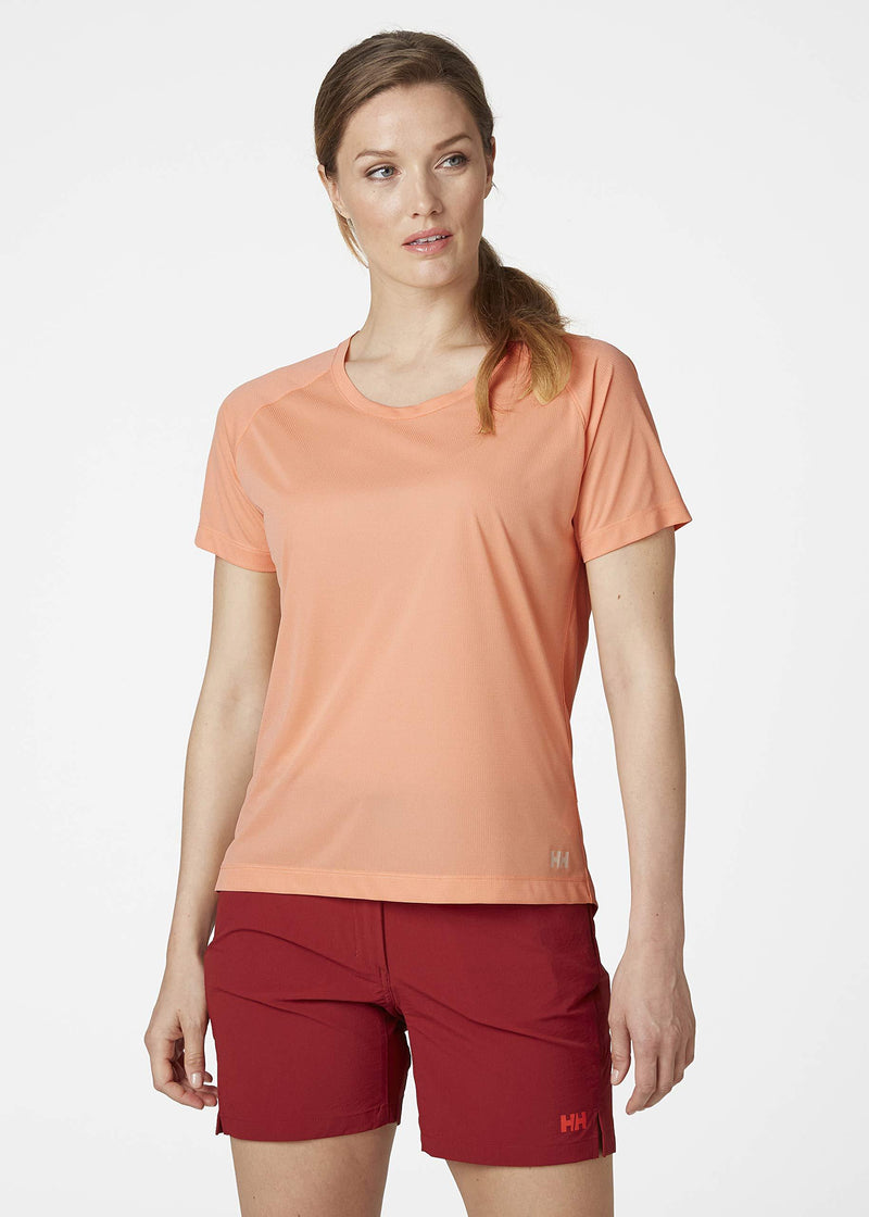 [Australia] - Helly Hansen Womens T-Shirt W Verglas Pace L Melon 