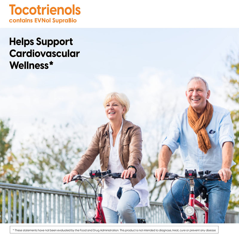 [Australia] - Doctor's Best Tocotrienols contains EVNol SupraBio Full Spectrum Vitamin E Complex, 60 Count 60 Count (Pack of 1) 