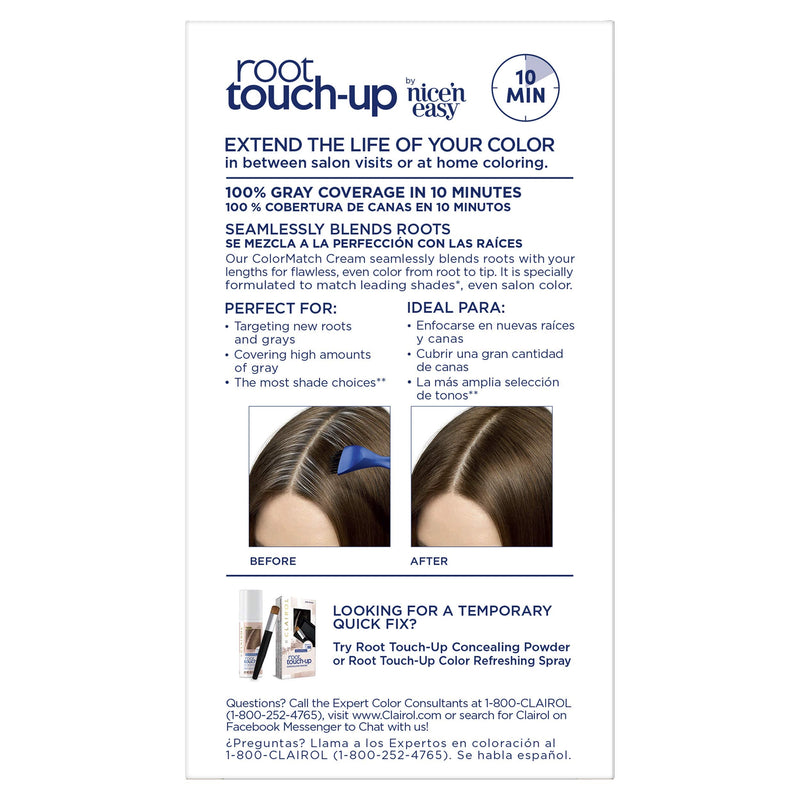 [Australia] - Clairol Root Touch-Up by Nice'n Easy Permanent Hair Dye, 5 Medium Brown Hair Color, 2 Count 2 Count (Pack of 1) 