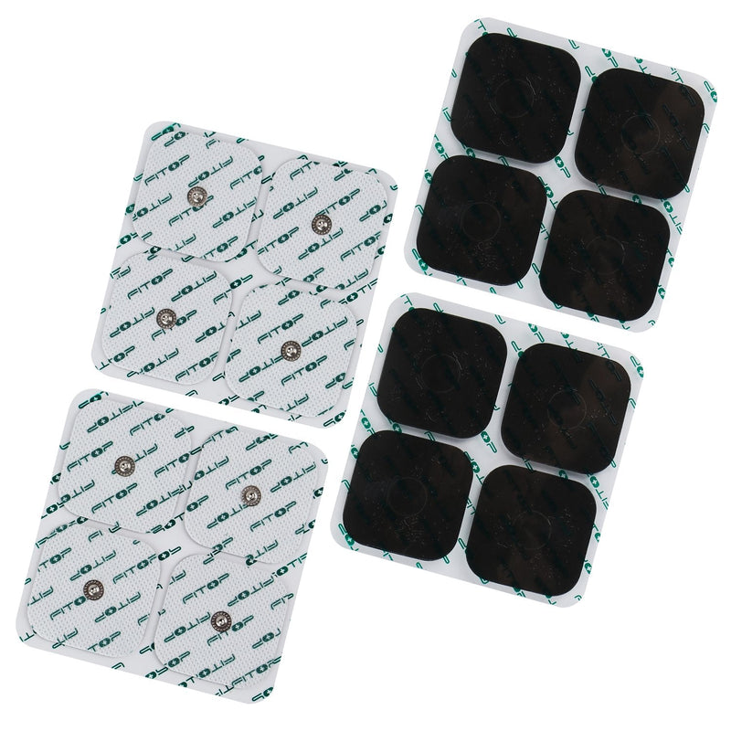 [Australia] - FITOP TENS Replacement Pads 20pcs Universal 3.5mm Snap Electrodes Size 2x2 