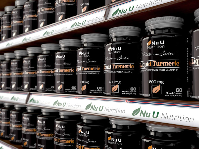 [Australia] - Turmeric Curcumin Capsules (Liquid) with Vitamin D | 185 More Bioavailability NovaSOL� Curcumin | High Strength Vegetarian Premium Liquid Turmeric Curcumin not Tablets Made in The UK 