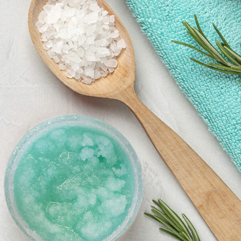 [Australia] - PraNaturals Revitalising Dead Sea Body Scrub 500g, Nourishing Skin Exfoliating Salt Scrub, Rich in Natural Minerals for All Skin Types, Enriched with Mango & Kiwi Fruit Scent 