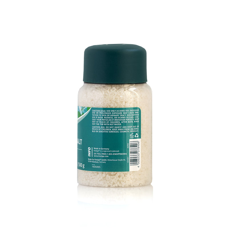 [Australia] - Kneipp Mineral Bath Salt, Eucalyptus, 17.63 fl. oz. Cold Season Relief, Eucalyptus 