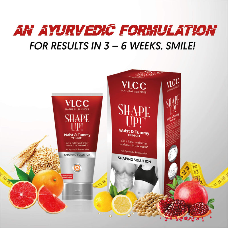 [Australia] - Vlcc Shape Up Waist & Tummy Trim Gel Get A Flatter & Firmer Firmer Stomach 200 g 