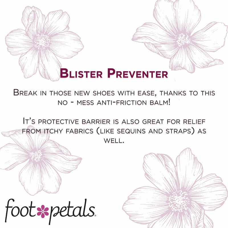 [Australia] - Foot Petals Women's Blisstick Anti-Friction Stick-W One Size Clear 
