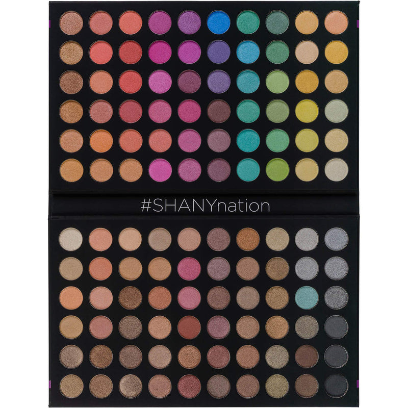 [Australia] - SHANY Ultimate Fusion - 120 Color Eye shadow Palette Natural Nude and Neon Combination 