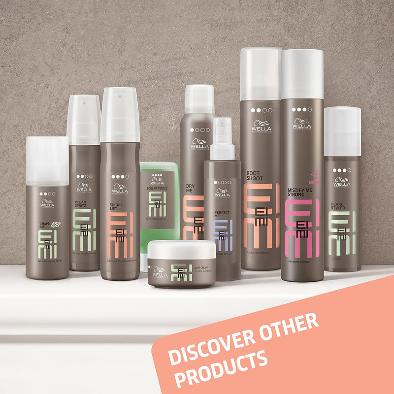 [Australia] - Wella Professionals EIMI | Shape Control Hair Mousse | Heat Protection | Level 4 Hold 300 ml (Pack of 1) 