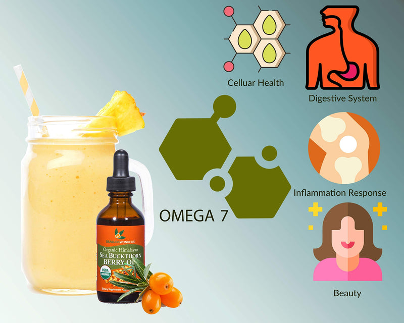 [Australia] - Sea Buckthorn Berry Oil - 100% Certified Organic, 1.76-Ounces Bottle 