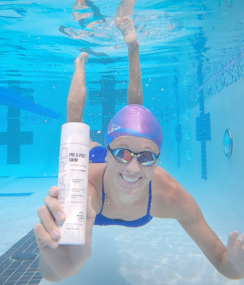 [Australia] - TRIHARD Pre & Post Swim Conditioner | Swimmers Conditioner | Pre Swim Hair Protection | Chlorine Removal Solution (Pack of 1) 300 ml (Pack of 1) 
