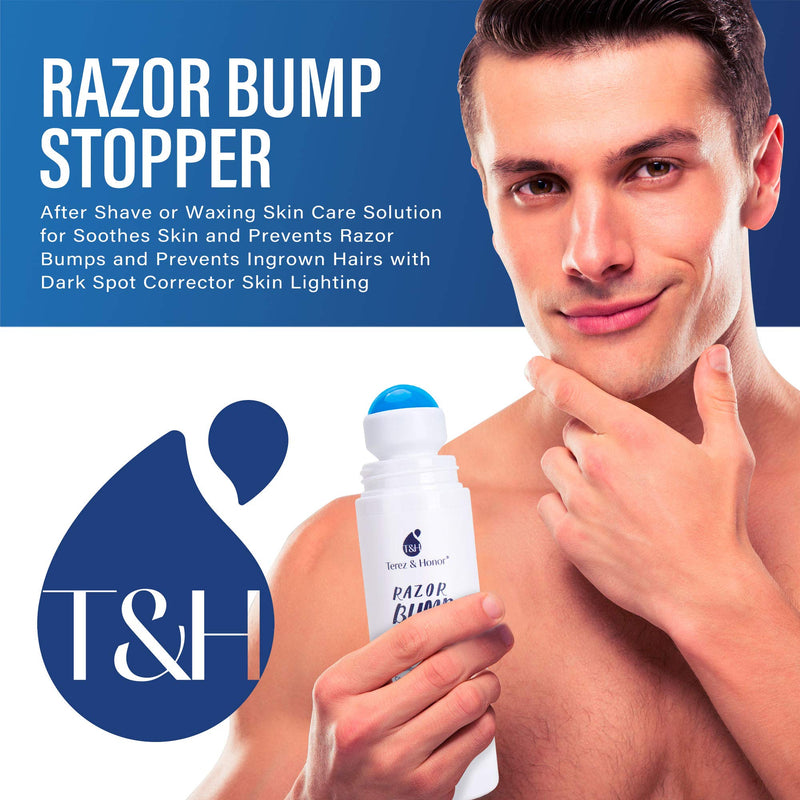 [Australia] - Razor Bump and Ingrown Hairs Serum - After Shave Solution Roll-On for Ingrown Hairs, Razor Burns and Razor Bumps for Men and Women 