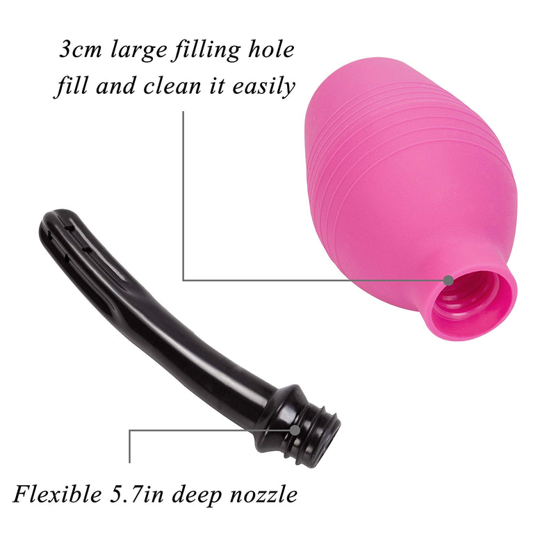 [Australia] - Enema Bulb for Men or Women - Douche Cleaner - 310 ml Capacity (Purple Color) Purple -310ml 