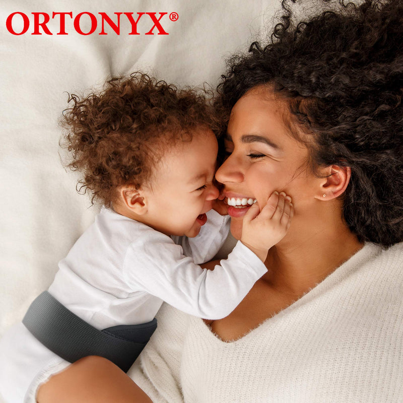 [Australia] - ORTONYX Baby Umbilical Hernia Belt - OX350 Medium (Pack of 1) Black 
