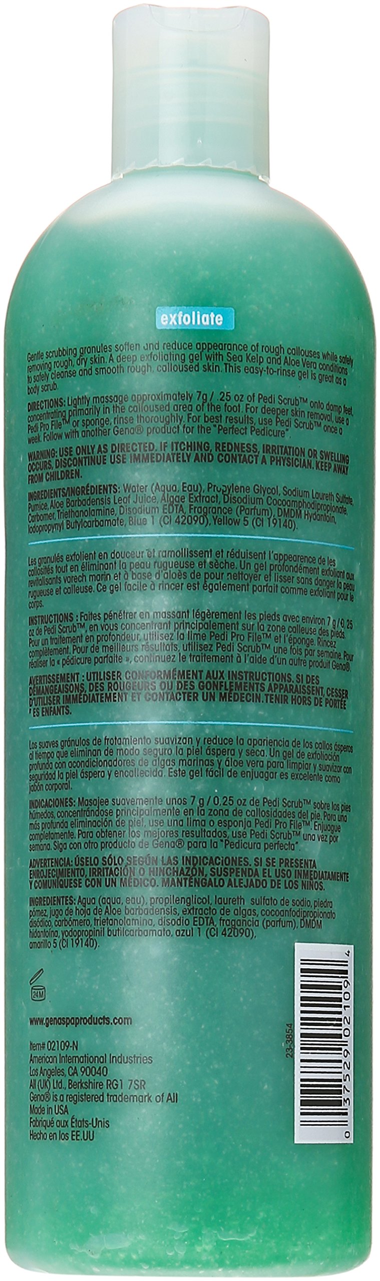 [Australia] - Gena Pedi Scrub Gel 16 oz 