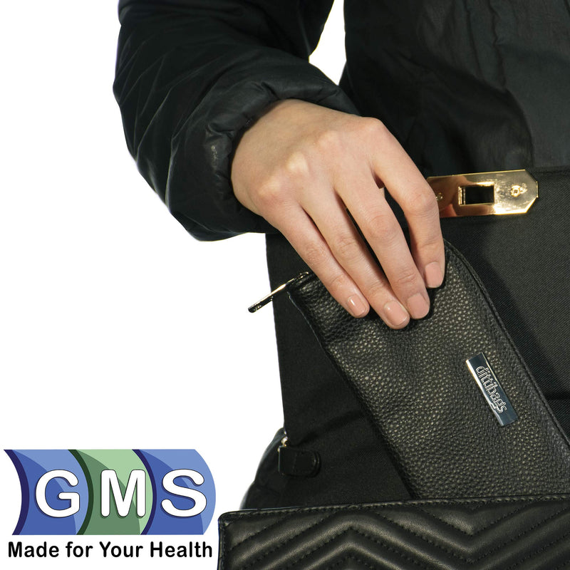 [Australia] - Dittibags Diabetes Travel Case - Insulin Pen Case and Wallet for Daily Essentials - Holds One Pen, Five Pen Tips, Photo ID, and Credit Cards with Two Additional Pockets! (Black) Black 