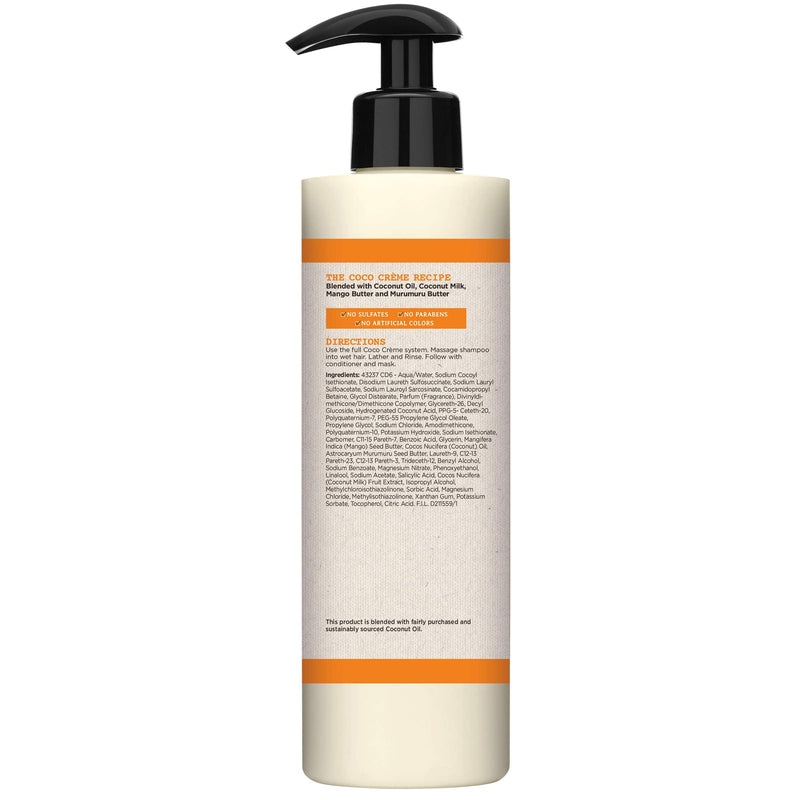 [Australia] - Carol’s Daughter Coco Creme Curl Quenching Sulfate Free Shampoo for Very Dry Hair, with Coconut Oil and Mango Butter, Sulfate Free Shampoo for Curly Hair, 12 fl oz 