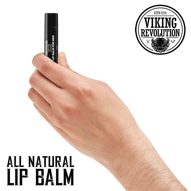 [Australia] - All Natural Lip Balm for Men - Mens Lip Moisturizer - Lip Care for Men for Dry, Cracked, Chapped Lips 