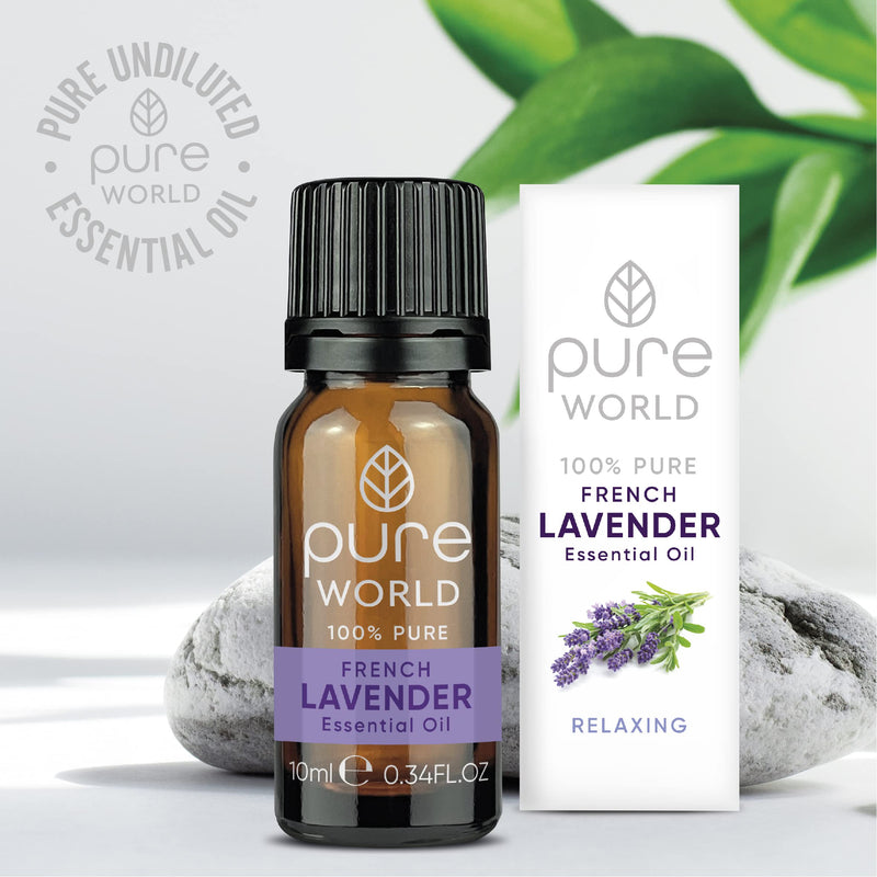 [Australia] - 100% Pure Natural French Lavender Essential Oil 10ML for Bath, Massage, Vaporising Therapeutic Grade Pure & Undiluted 
