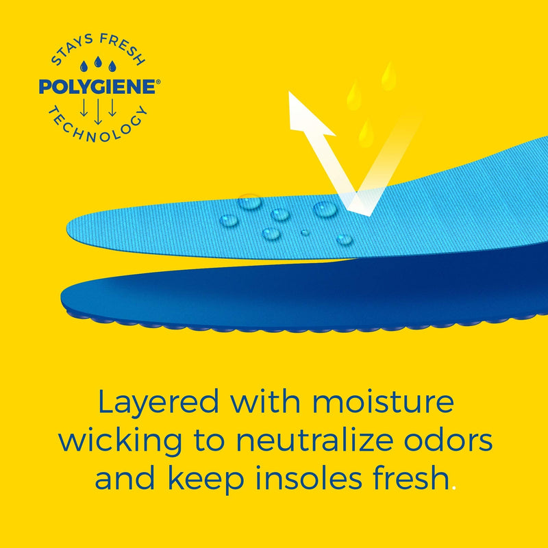 [Australia] - Dr. Scholl's Float-On-Air Insoles for Men, Shoe Inserts That Relieve Tired, Achy Feet with All Day Comfort, , Men's 8-14 