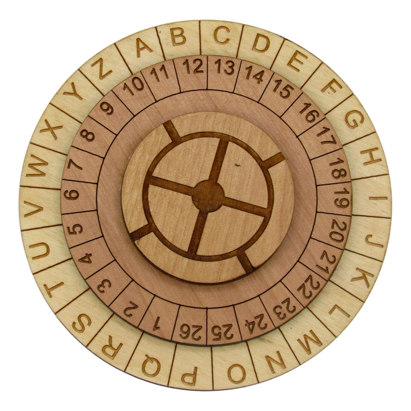 [Australia] - Hide and Seek Cipher Decoder Ring - Two Piece Escape Room Cipher Wheel 