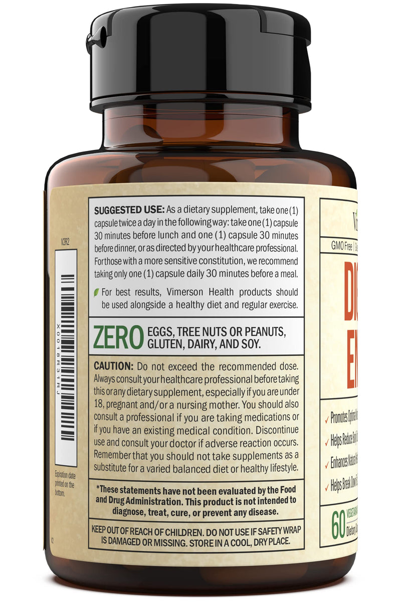 [Australia] - Digestive Enzymes with Probiotics. Advanced Multi Enzyme Supplement for Better Digestion & Nutrient Absorption. Helps Promote Regularity, Alleviate Occasional Digestive Discomfort & Boost Metabolism 
