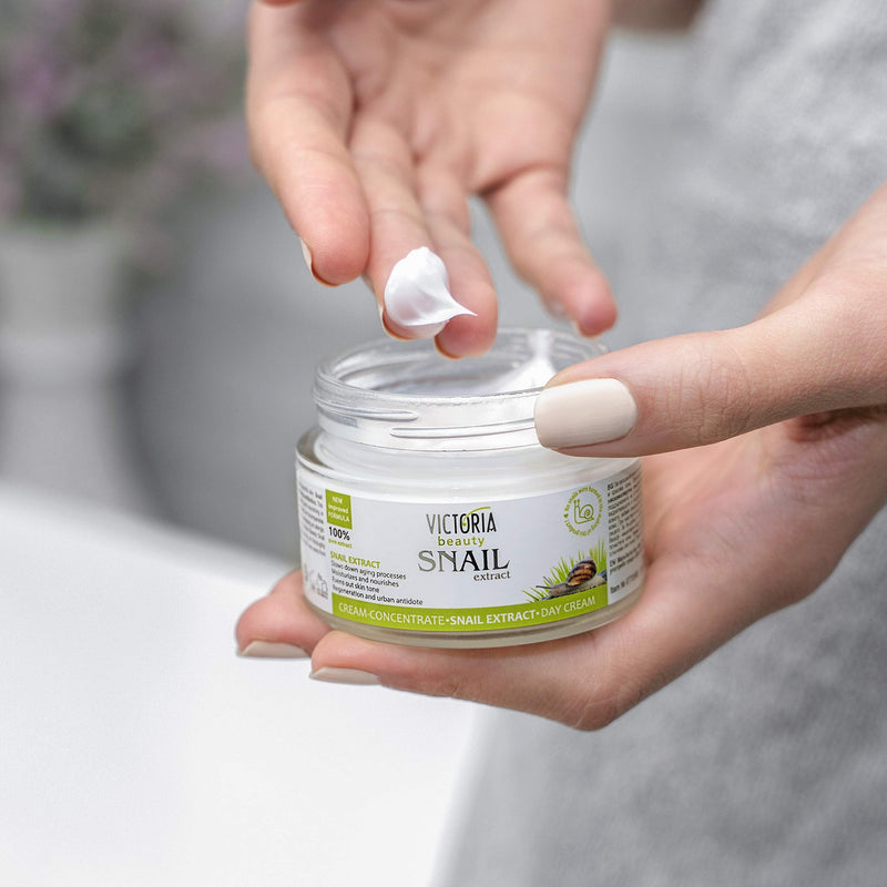 [Australia] - Snail Extract Day and Night Anti-Aging Cream - Intensive Natural Cream - Activates the Synthesis of Hyaluronic Acid for Deep Nourishment 
