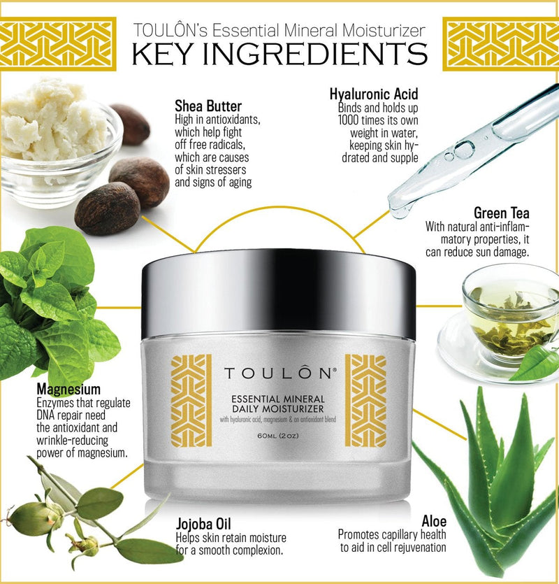 [Australia] - Anti - Ageing Cream - Best Daily Face Cream Moisturiser - Hyaluronic Acid Cream for Face with Magnesium, Natural Minerals & Antioxidants to Fight Free Radical Damage And Reduce Wrinkles. 