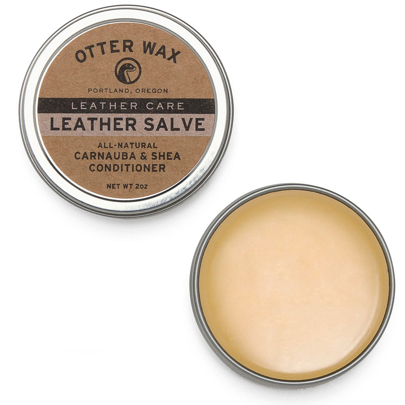 [Australia] - Otter Wax Leather Salve | 2oz | All-Natural Universal Conditioner | Made in USA 