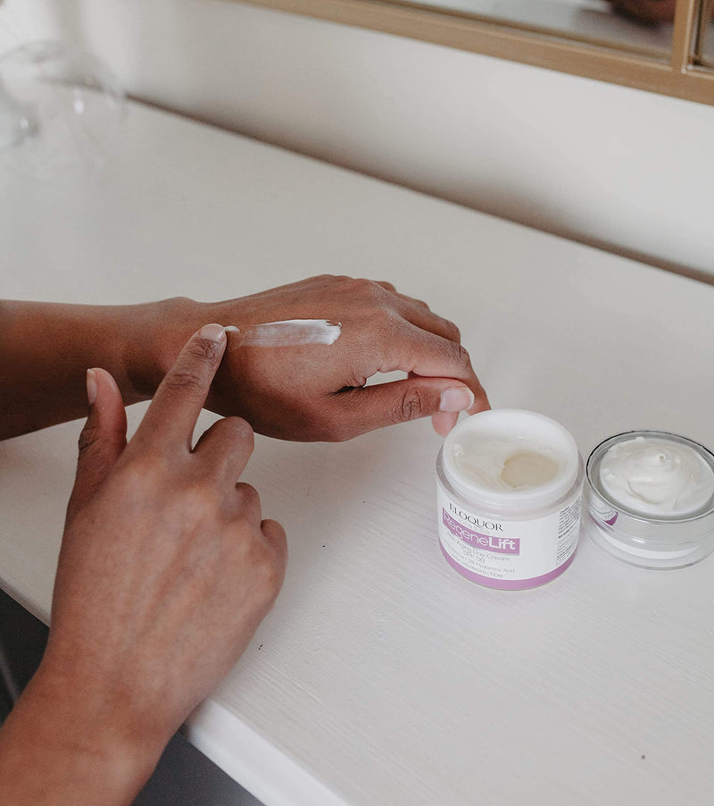 [Australia] - Eloquor RegeneLift Anti-Aging Day Cream SPF 50 | Face Moisturiser with Retinol, Hyaluronic Acid & Aloe Vera | Reduces Signs of Aging + UV Protection | Natural, Organic & Cruelty-Free | All Skin Types 