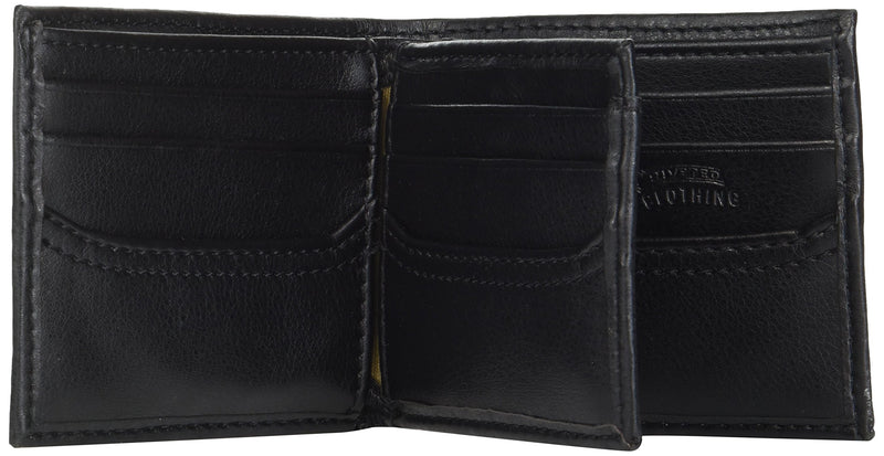 [Australia] - Levi's Men's Extra Capacity Slimfold Wallet One Size Black RFID 