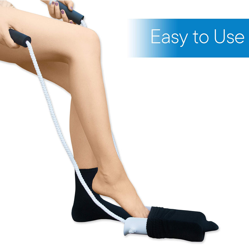 [Australia] - RMS Deluxe Sock Aid - Socks Helper with Foam Handles 