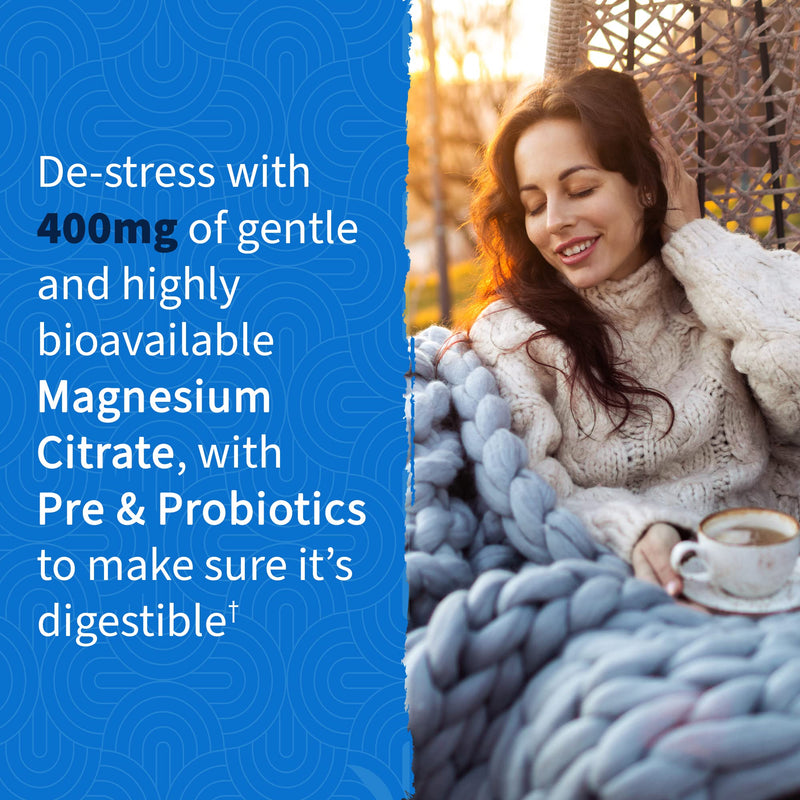 [Australia] - Garden of Life Magnesium Stress Support Gummies with Prebiotics & Probiotics for Sleep and Recovery with No Added Sugars – Dr Formulated, Vegan, Gluten Free, Kosher and Non GMO – 60 Raspberry Gummies 