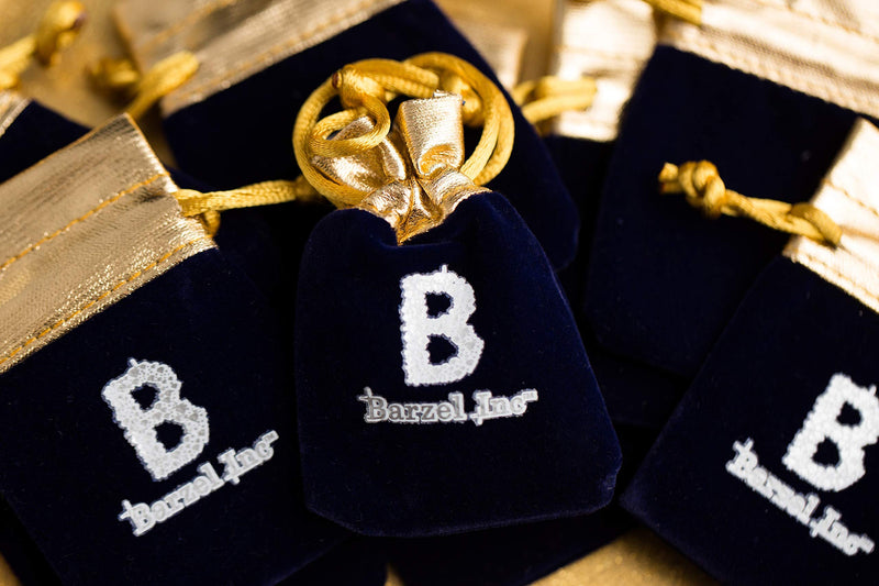[Australia] - Barzel 18K Gold Plated Enamel Stud Earrings with Shimmering Bumble Bee 