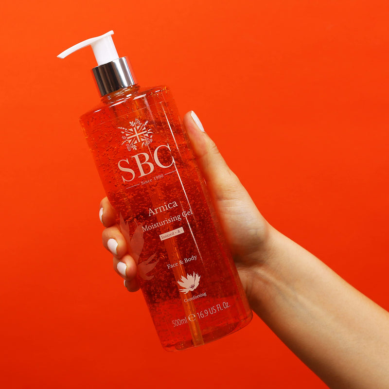 [Australia] - SBC Skincare Arnica Moisturising Skincare Gel - 300ml | Arnica Montana Gel | Award Winning Arnica Gel | Arnica Gel for The Family | Sport, Muscle Relief Gel 300 ml (Pack of 1) 