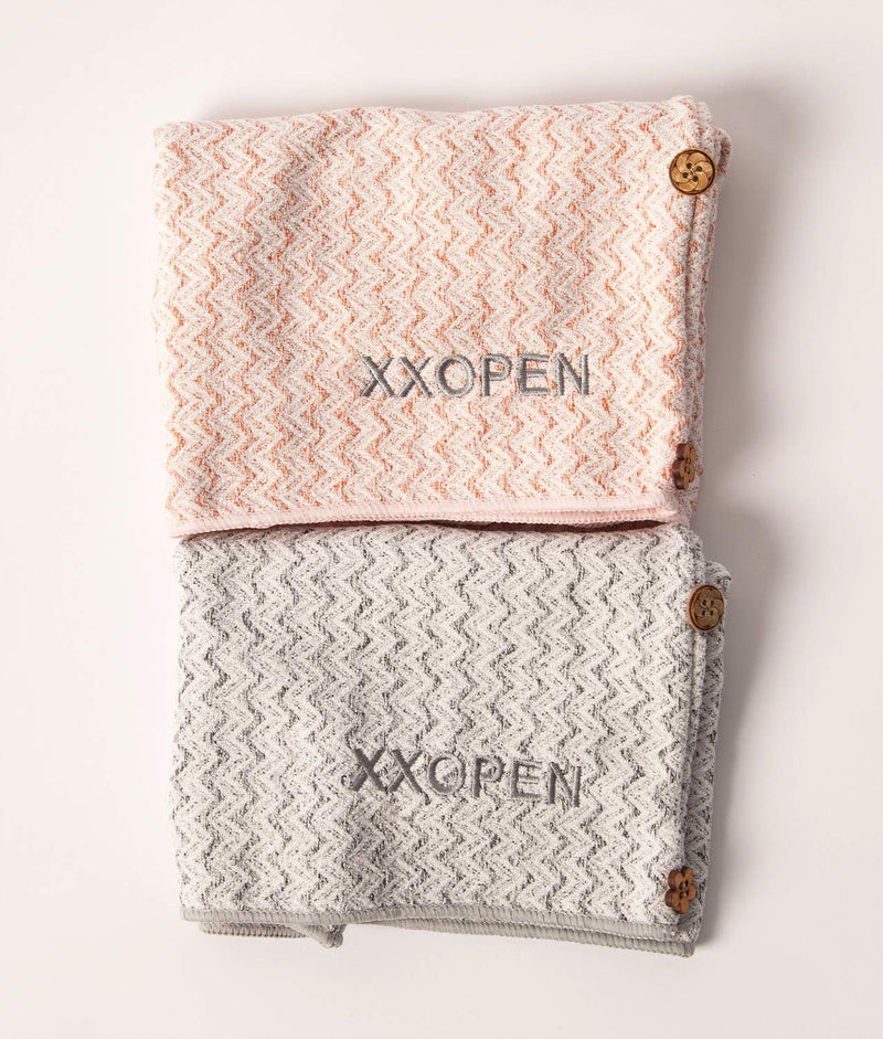 [Australia] - XXOPEN Microfiber Hair Towel for Curly Hair plopping Hair Towel Wrap for Women Long Hair Anti Frizz 2 Packs (M1016-2pcs) 
