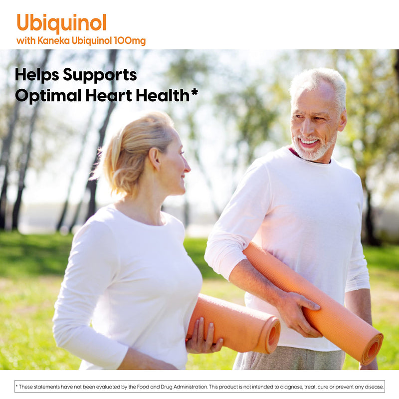 [Australia] - Doctor's Best Ubiquinol with Kaneka QH, Non-GMO, Gluten Free, Soy Free, Heart Health, 100 mg, 60 Softgels 