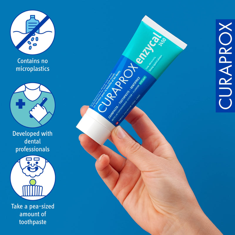 [Australia] - CURAPROX Enzycal 1450Ppm Toothpaste, 75 ml 