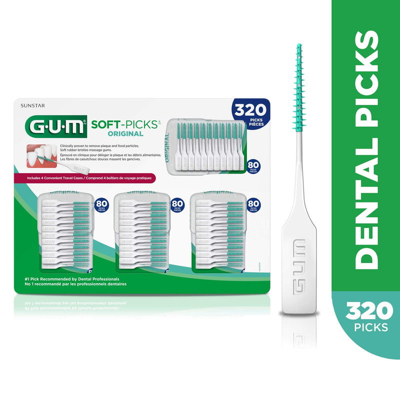 [Australia] - GUM - 6324A Soft-Picks Original Dental Picks, 320 Count 320 ct 