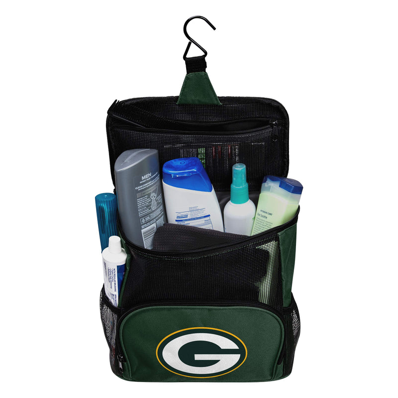 [Australia] - FOCO NFL Unisex-Adult Shower Sidekick Bag Tote Green Bay Packers One Size Team Color 