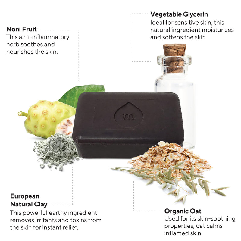 [Australia] - Eczema Face Soap Body Wash Bar – All Natural Psoriasis, Dermatitis Treatment for Dry Itchy Flaky Skin Relief – Gentle Detoxifying, Healing, Anti-Itch, Cleansing Skincare | Marie Originals(2 bars)3.5oz 3.5 Ounce (Pack of 2) 