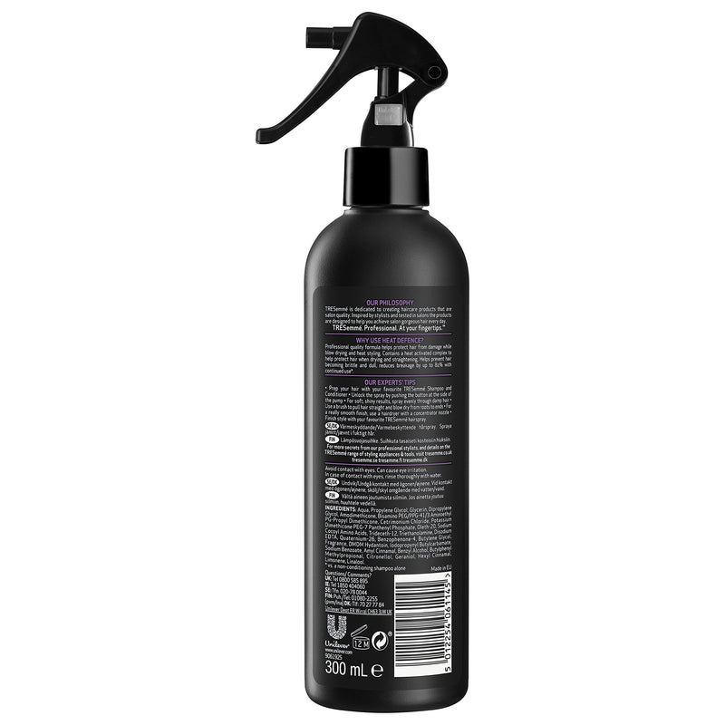 [Australia] - Tresemme Care and Protect UK's No. 1 Heat Defence Brand** Heat Defence Spray Heat Protection Up to 230°C* 300 ml (Pack of 1) 300 ml (Pack of 1) 
