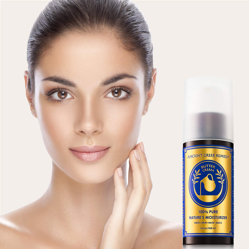[Australia] - Organic Facial and Body butter Cream. Made of Almond, Olive, Castor, Vitamin E, Lavender oil. Anti Aging lotion for Face, Skin, Hair, Dry Hands, Cuticle. Day and Night Moisturizer for Men and Women 