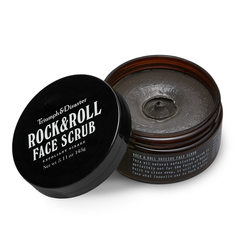 [Australia] - Triumph & Disaster Rock & Roll - Volcanic Ash and Green Clay Face Scrub ‚Äì Natural Pore-Cleansing Blackhead-Removing Skin Nourishing Facial Exfoliator 145g 