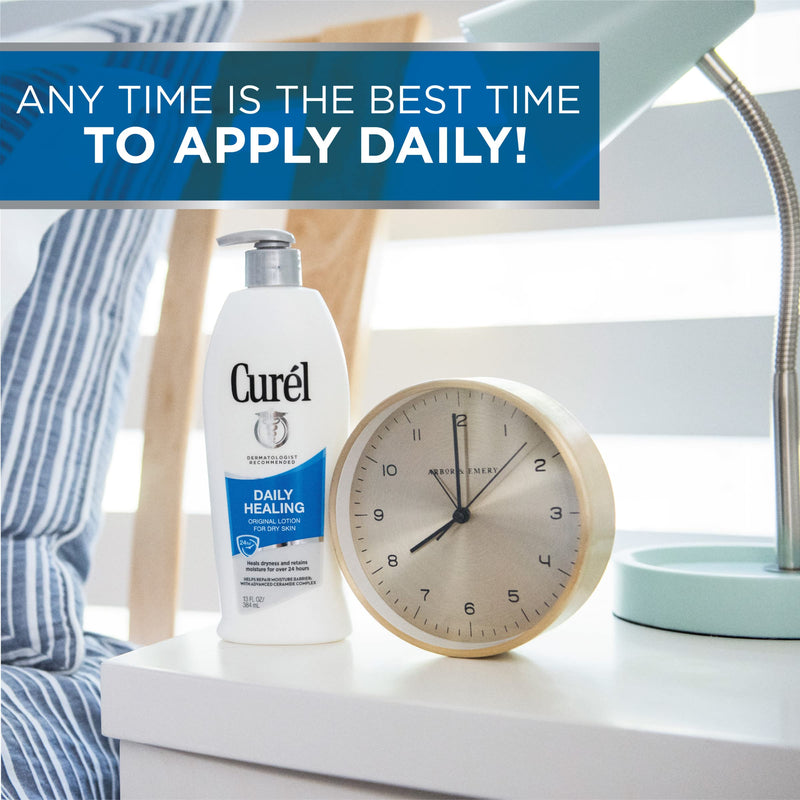 [Australia] - Curél Daily Healing Body Lotion for Dry Skin, Hand and Body Moisturizer Repairs Dry Skin and Retains Moisture, with Advanced Ceramides Complex, 20 Ounce DAILY HEALING FOR DRY SKIN 20 Fl Oz (Pack of 1) 